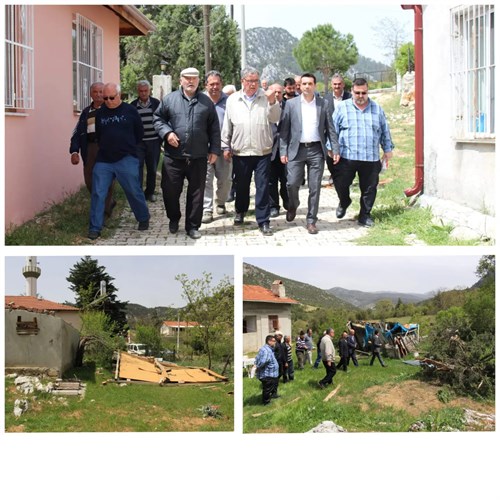 İlçemiz Kaymakamı Orkun ULUKAYA'nın Boğazköy Köyü Ziyareti